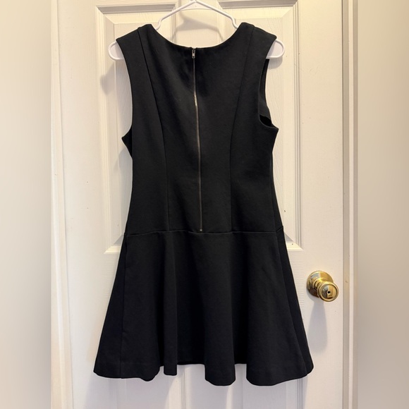 Free People Cha Cha Mini Black Fit & Flare Dress, Medium - Picture 6 of 8
